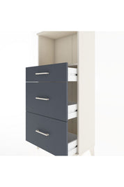 Hyperion Dolap Tek Raflı 3 Çekmeceli 60x44x134 - S50M033V2B