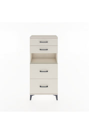 Hyperion Dolap Tek Raflı 4 Çekmeceli 60x44x134 - S50M035V1B