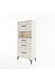 Hyperion Dolap Tek Raflı 4 Çekmeceli 60x44x134 - S50M037V1B