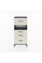 Hyperion Dolap Tek Raflı 4 Çekmeceli 60x44x134 - S50M037V4B