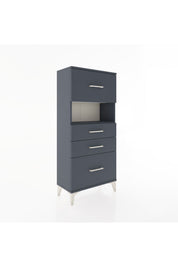 Hyperion Dolap Tek Raflı 4 Çekmeceli 60x44x134 - S50M037V5B