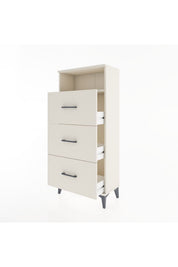 Hyperion Dolap Tek Raflı 3 Çekmeceli 60x44x134 - S50M038V1B