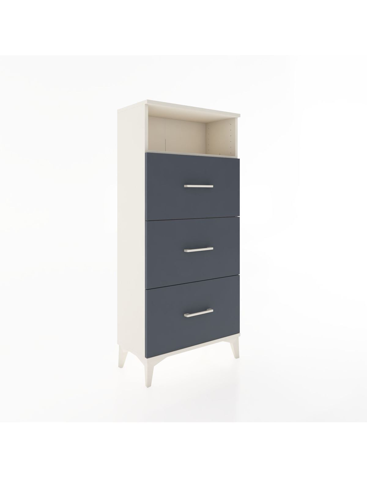 Hyperion Dolap Tek Raflı 3 Çekmeceli 60x44x134 - S50M038V2B
