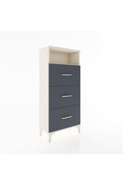 Hyperion Dolap Tek Raflı 3 Çekmeceli 60x44x134 - S50M038V2B