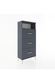 Hyperion Dolap Tek Raflı 3 Çekmeceli 60x44x134 - S50M038V5B