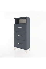 Hyperion Dolap Tek Raflı 3 Çekmeceli 60x44x134 - S50M038V5B