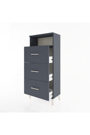 Hyperion Dolap Tek Raflı 3 Çekmeceli 60x44x134 - S50M038V5B