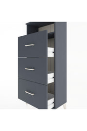 Hyperion Dolap Tek Raflı 3 Çekmeceli 60x44x134 - S50M038V5B