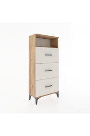 Hyperion Dolap Tek Raflı 3 Çekmeceli 60x44x134 - S50M038V7B