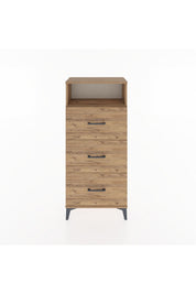 Hyperion Dolap Tek Raflı 3 Çekmeceli 60x44x134 - S50M038V9B