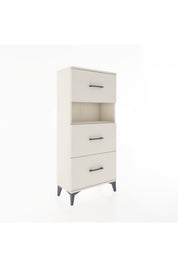 Hyperion Dolap Tek Raflı 3 Çekmeceli 60x44x134 - S50M039V1B