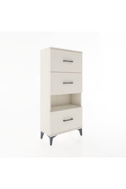 Hyperion Dolap Tek Raflı 3 Çekmeceli 60x44x134 - S50M040V1B