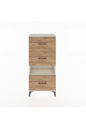 Hyperion Dolap Tek Raflı 3 Çekmeceli 60x44x134 - S50M040V3B