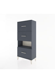Hyperion Dolap Tek Raflı 3 Çekmeceli 60x44x134 - S50M040V5B