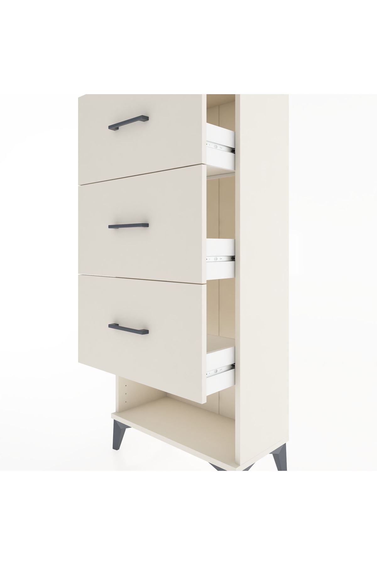 Hyperion Dolap 3 Çekmeceli 60x44x134 Aytaşı-Aytaşı