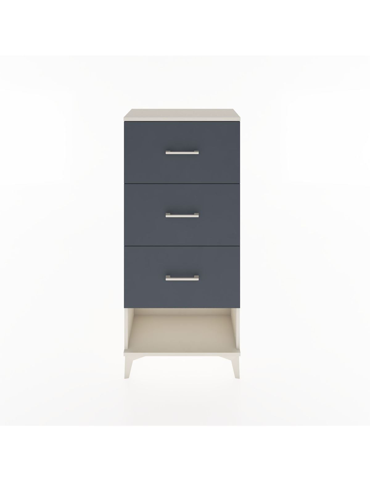 Hyperion Dolap 3 Çekmeceli 60x44x134 Aytaşı-Antrasit