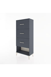 Hyperion Dolap 3 Çekmeceli 60x44x134 Antrasit-Antrasit