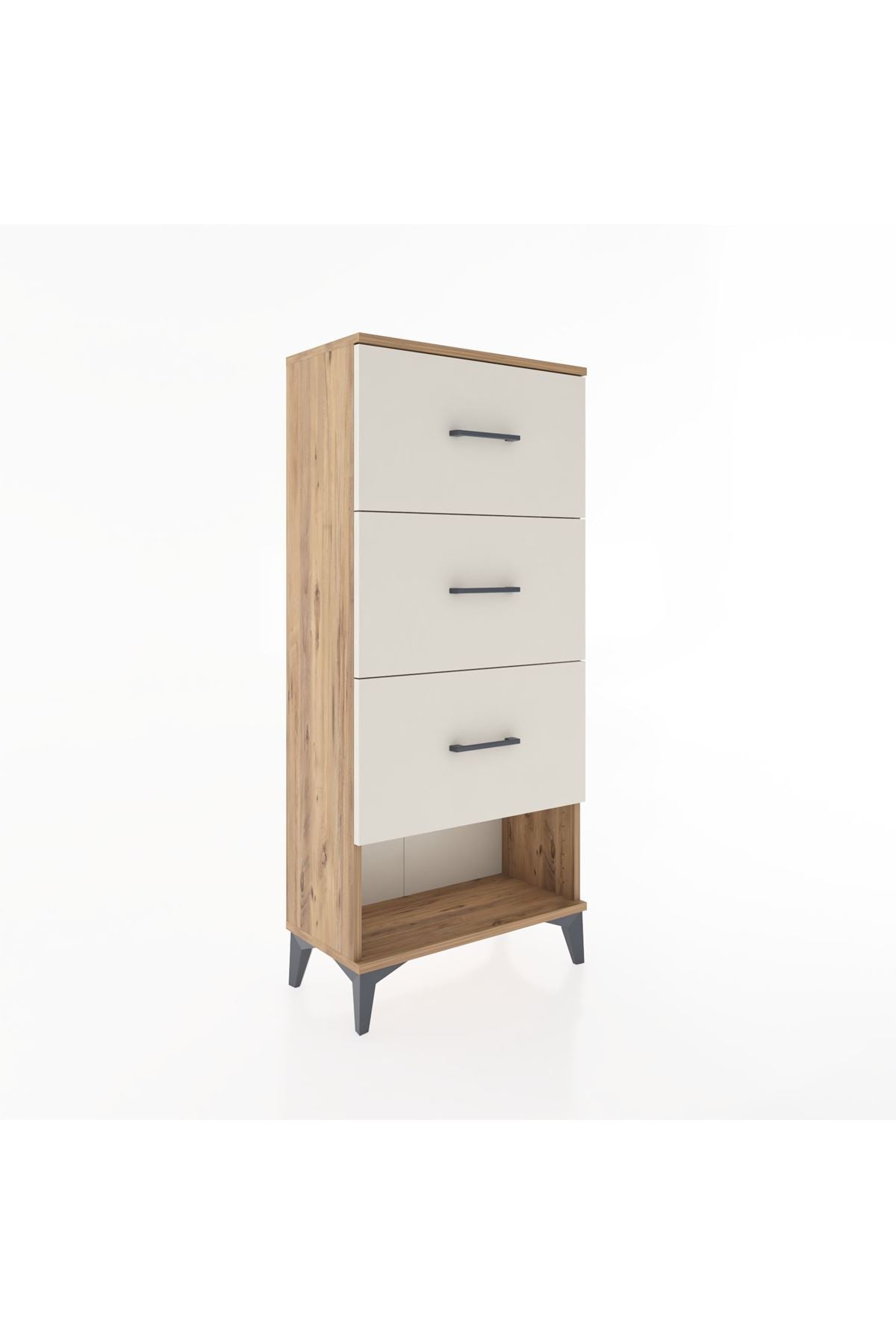 Hyperion Dolap 3 Çekmeceli 60x44x134 Çam-Aytaşı