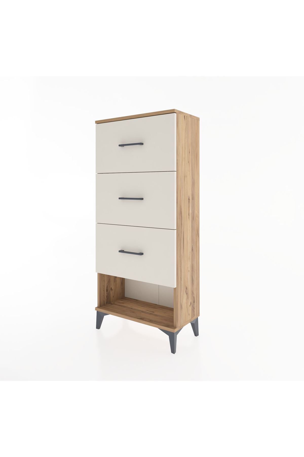 Hyperion Dolap 3 Çekmeceli 60x44x134 Çam-Aytaşı