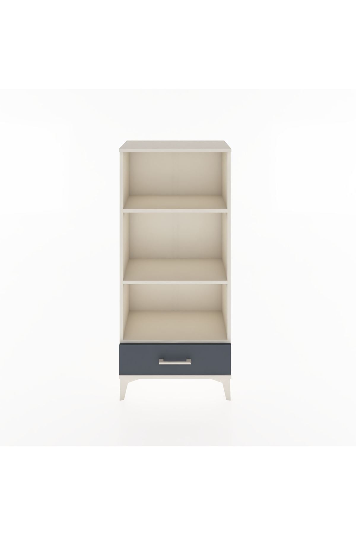 Hyperion Dolap 3 Raflı Tek Çekmeceli 60x44x134 Aytaşı-Antrasit