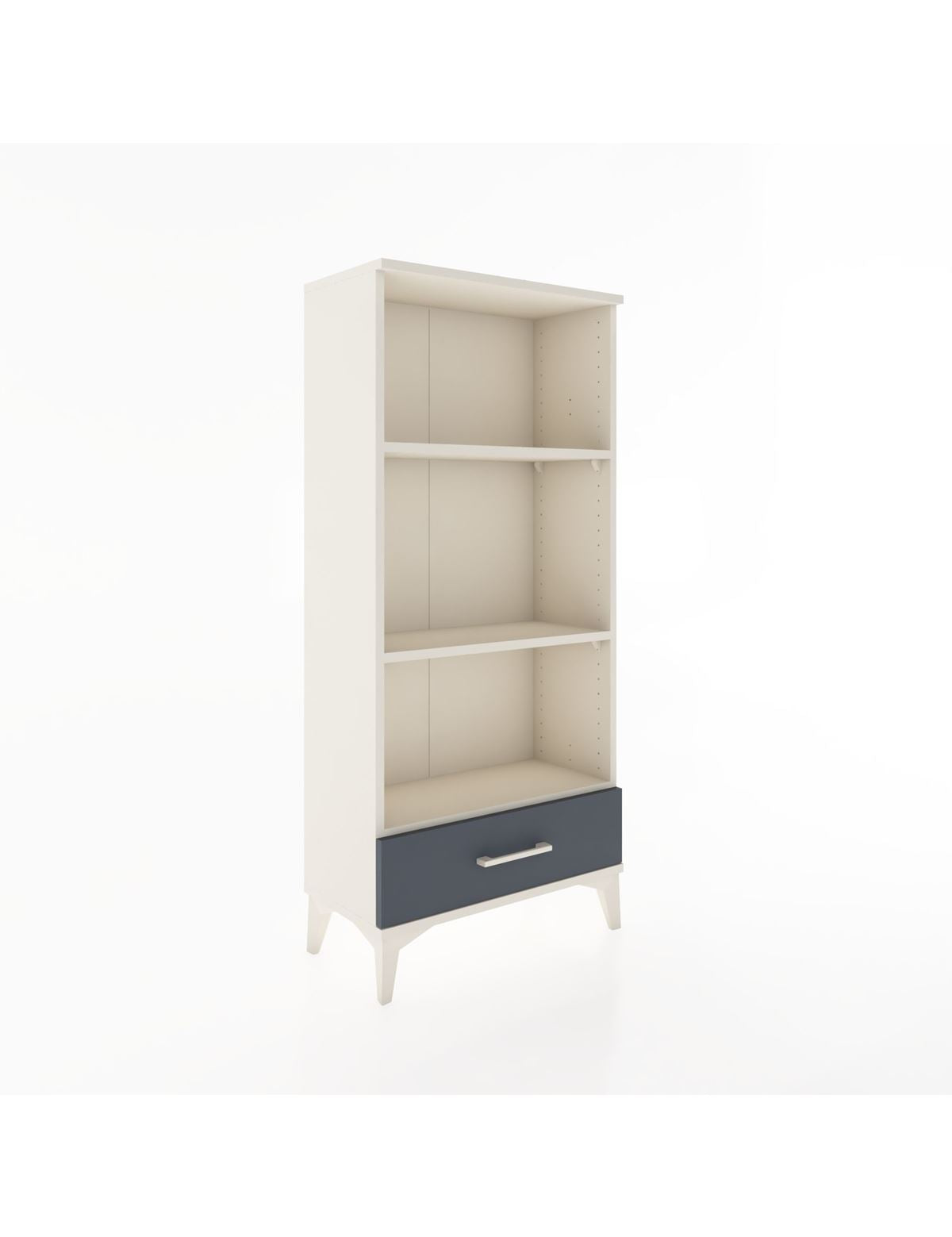 Hyperion Dolap 3 Raflı Tek Çekmeceli 60x44x134 Aytaşı-Antrasit