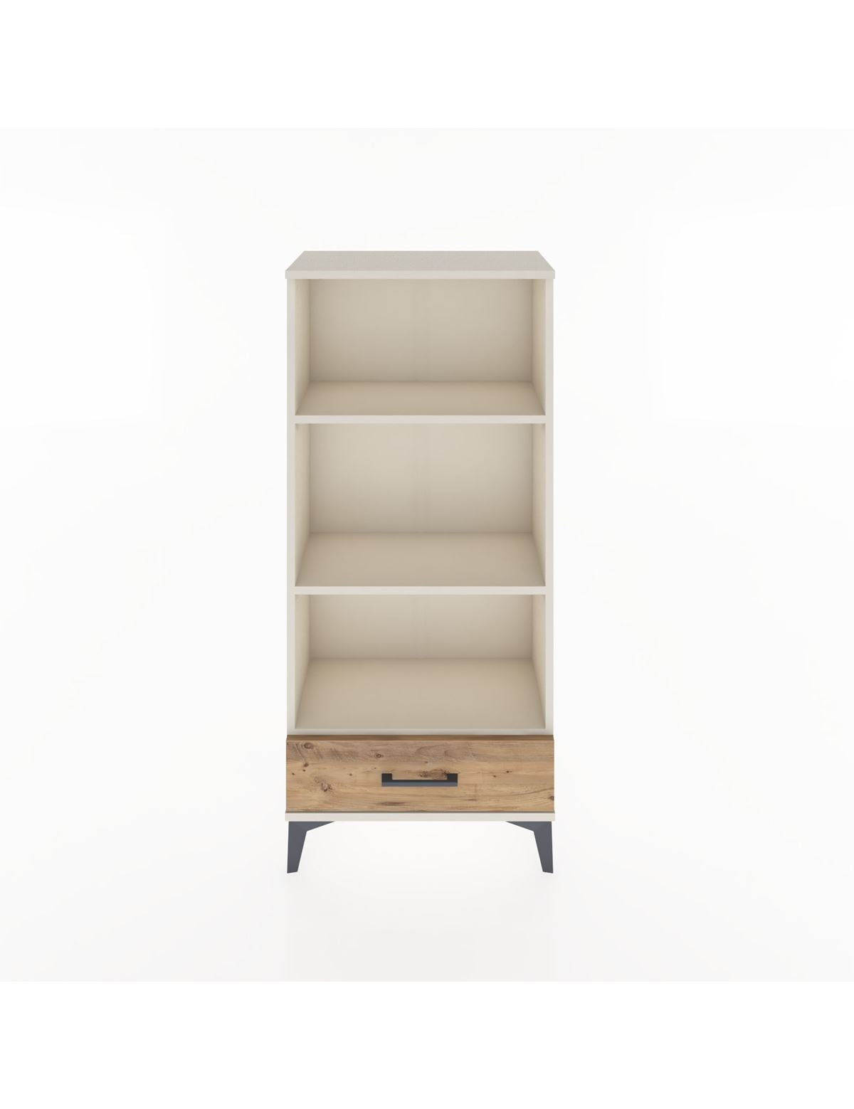 Hyperion Dolap 3 Raflı Tek Çekmeceli 60x44x134 Aytaşı-Çam