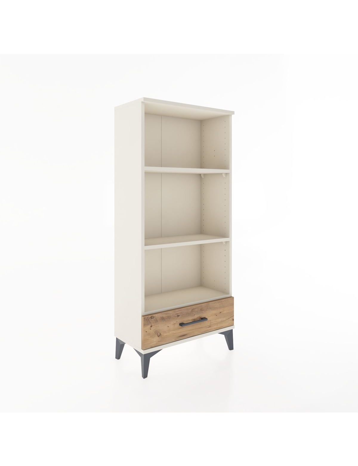 Hyperion Dolap 3 Raflı Tek Çekmeceli 60x44x134 Aytaşı-Çam