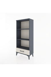 Hyperion Dolap 3 Raflı Tek Çekmeceli 60x44x134 Antrasit-Aytaşı