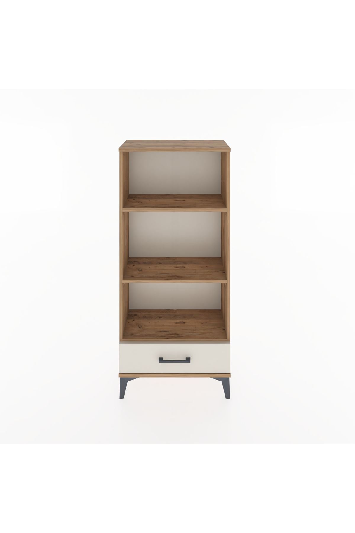 Hyperion Dolap 3 Raflı Tek Çekmeceli 60x44x134 Çam-Aytaşı