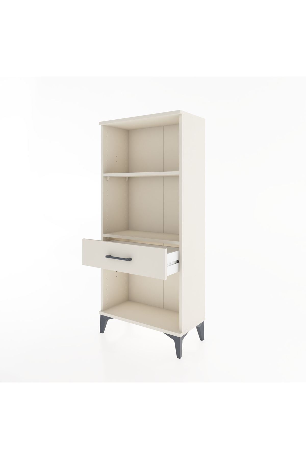 Hyperion Dolap 2 Raflı Tek Çekmeceli 60x44x134 Aytaşı-Aytaşı