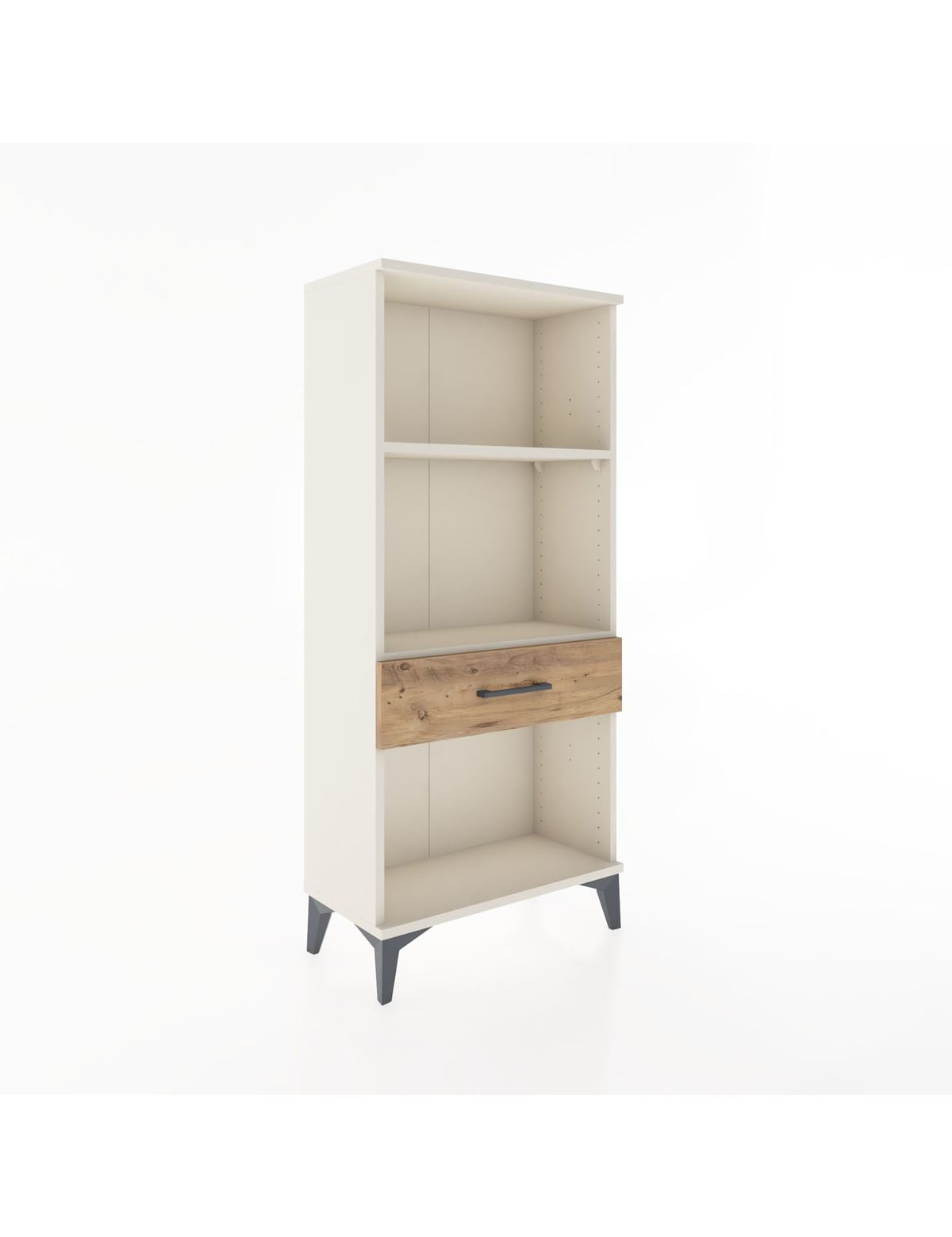 Hyperion Dolap 2 Raflı Tek Çekmeceli 60x44x134 Aytaşı-Çam