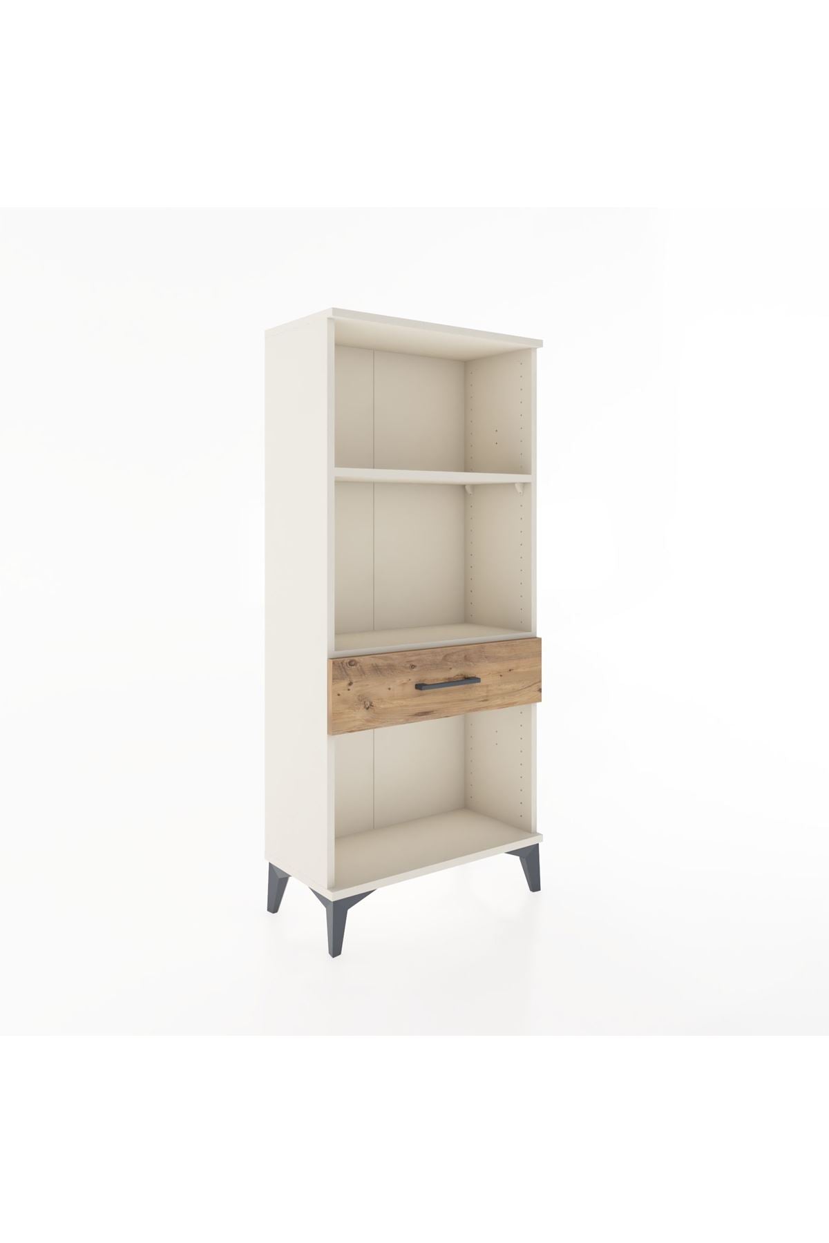 Hyperion Dolap 2 Raflı Tek Çekmeceli 60x44x134 Aytaşı-Çam