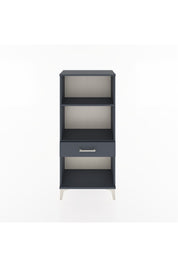 Hyperion Dolap 2 Raflı Tek Çekmeceli 60x44x134 Antrasit-Antrasit