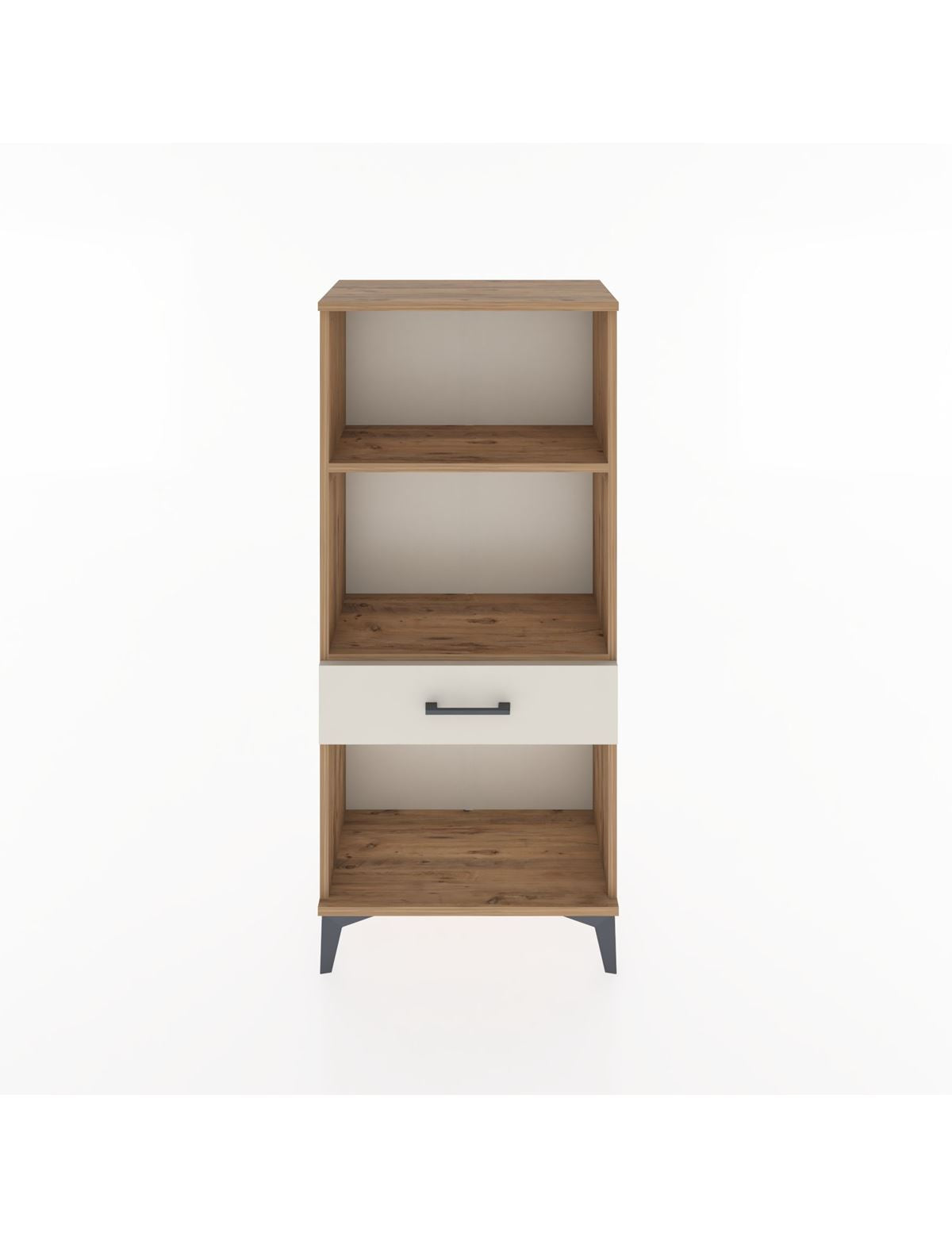 Hyperion Dolap 2 Raflı Tek Çekmeceli 60x44x134 Çam-Aytaşı