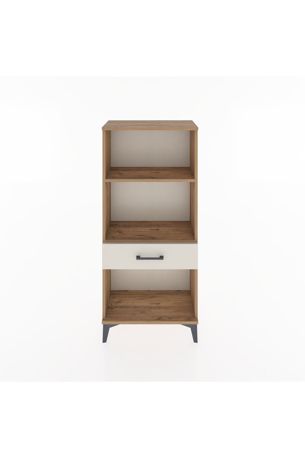 Hyperion Dolap 2 Raflı Tek Çekmeceli 60x44x134 Çam-Aytaşı