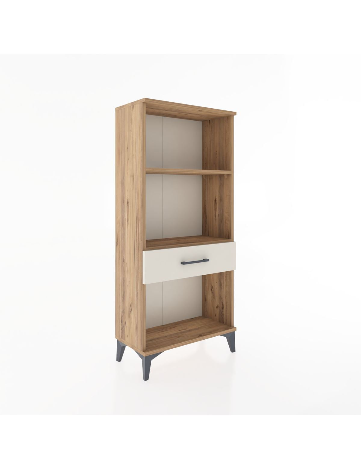 Hyperion Dolap 2 Raflı Tek Çekmeceli 60x44x134 Çam-Aytaşı