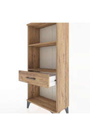 Hyperion Dolap 2 Raflı Tek Çekmeceli 60x44x134 Çam-Çam