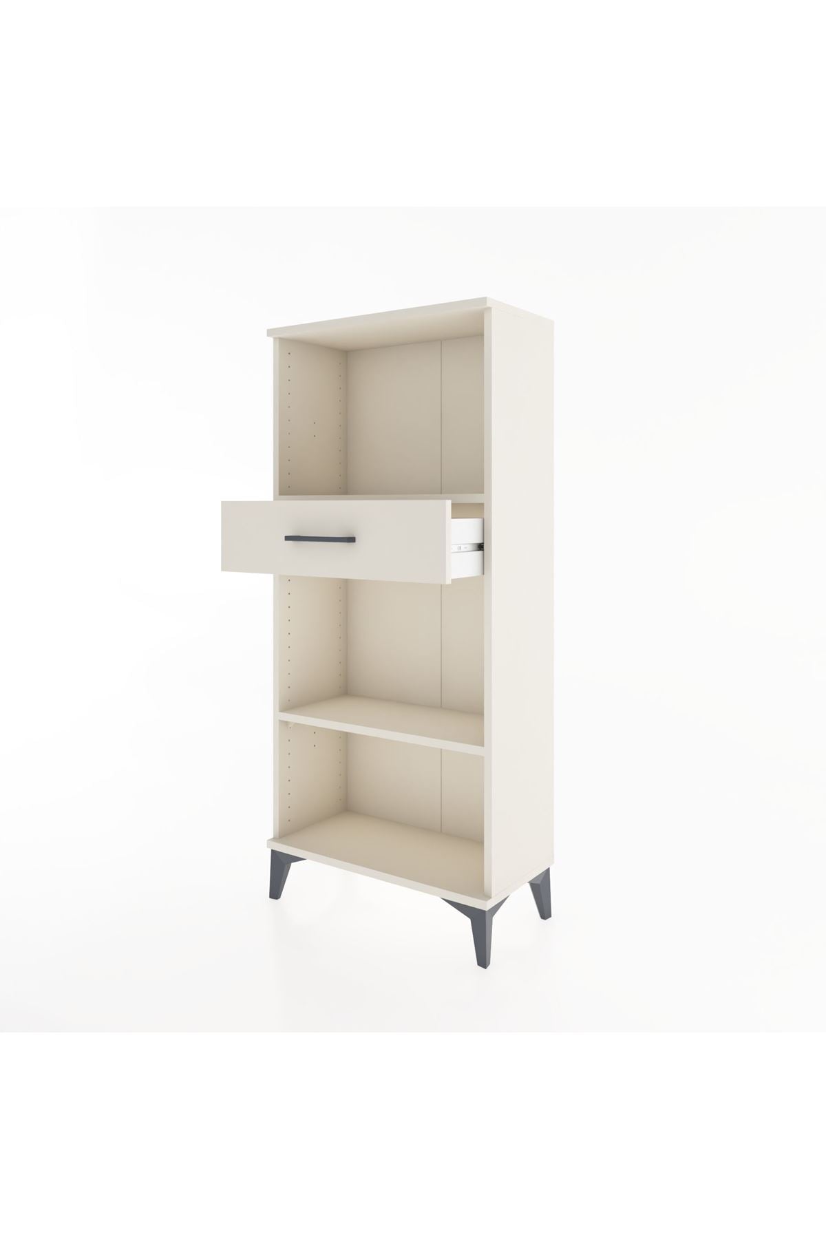 Hyperion Dolap 2 Raflı Tek Çekmeceli 60x44x134 Aytaşı-Aytaşı