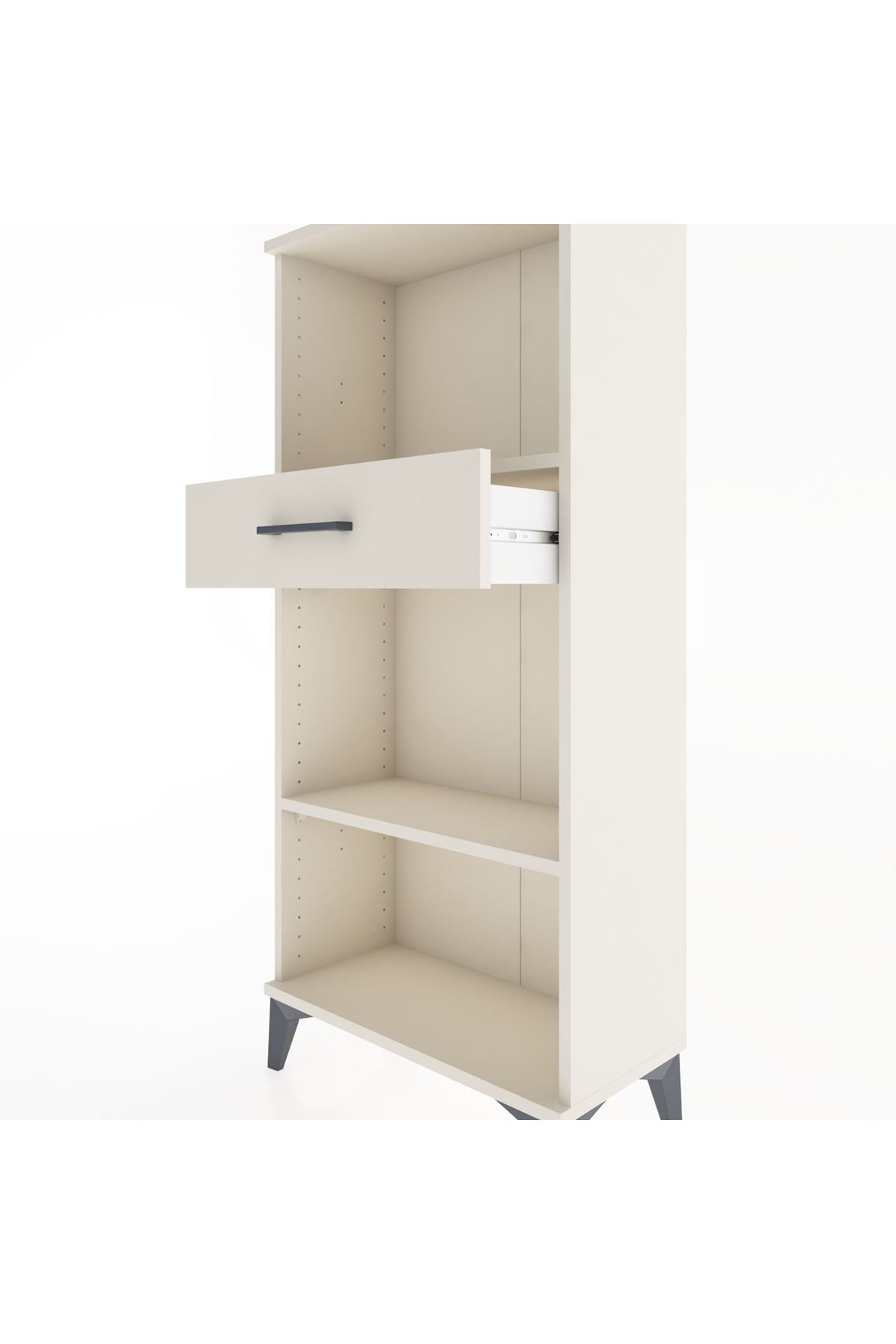 Hyperion Dolap 2 Raflı Tek Çekmeceli 60x44x134 Aytaşı-Aytaşı