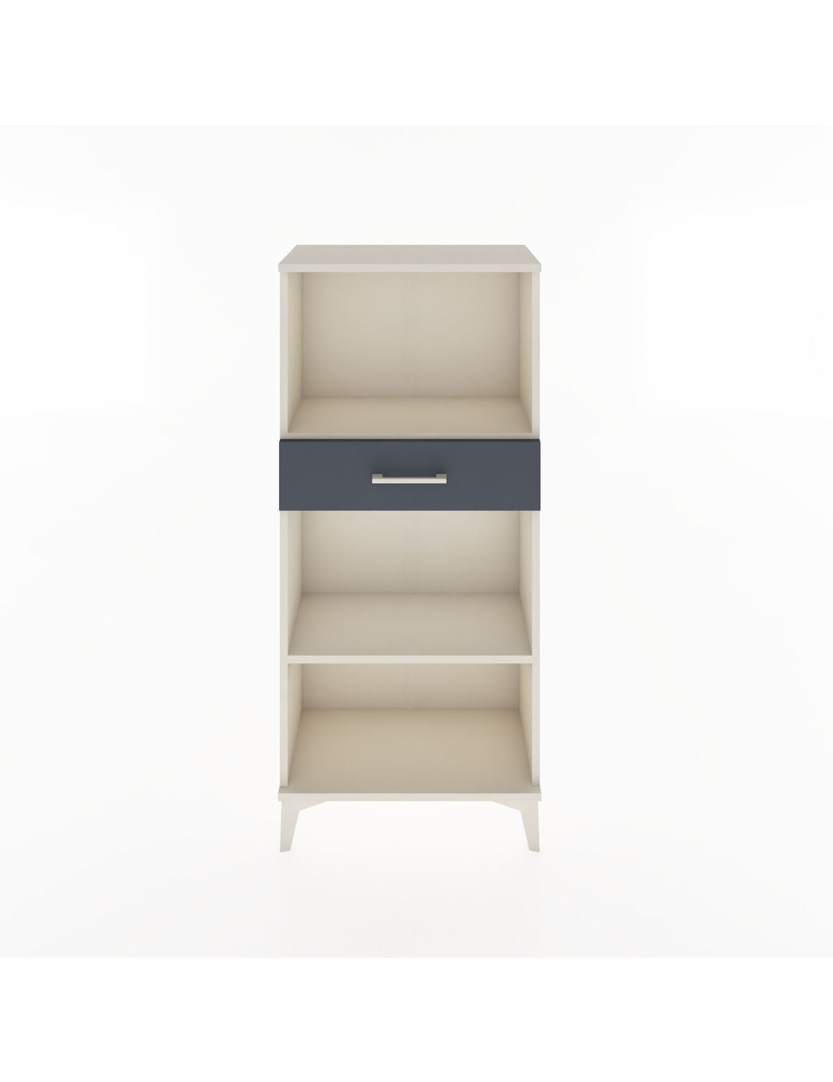 Hyperion Dolap 2 Raflı Tek Çekmeceli 60x44x134 Aytaşı-Antrasit