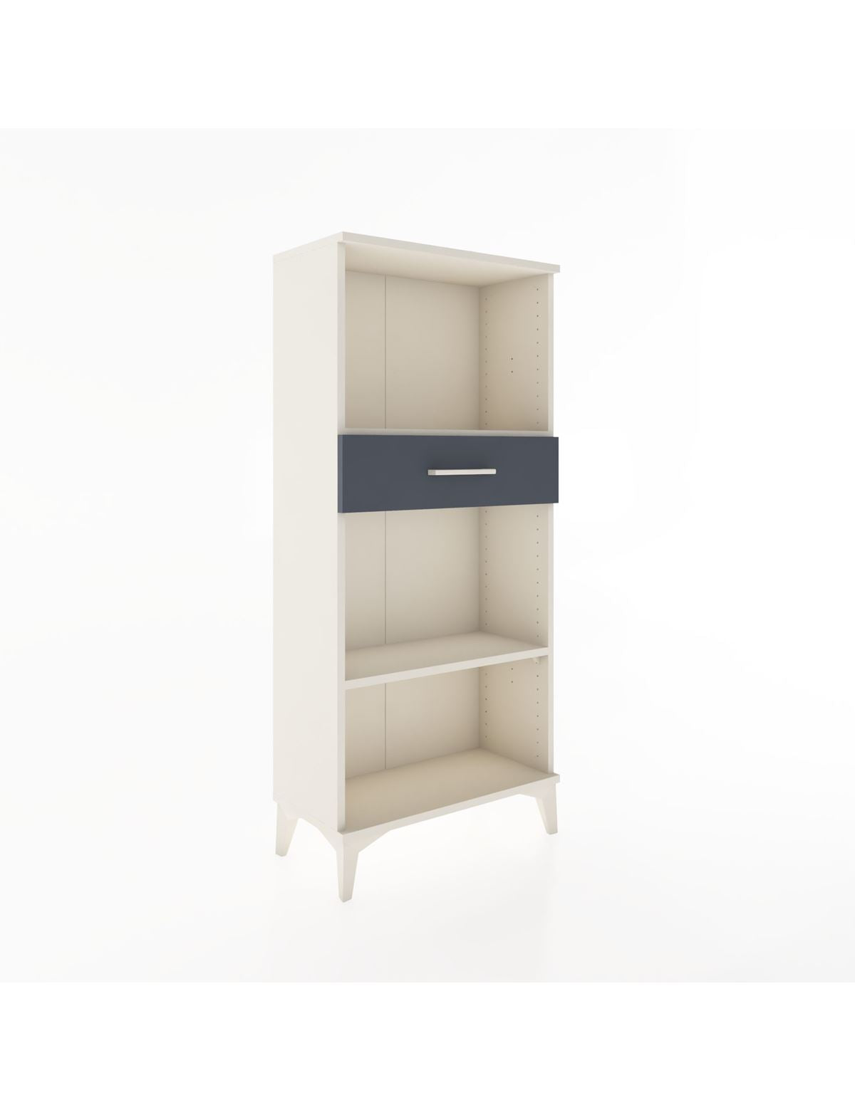 Hyperion Dolap 2 Raflı Tek Çekmeceli 60x44x134 Aytaşı-Antrasit