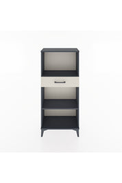 Hyperion Dolap 2 Raflı Tek Çekmeceli 60x44x134 Antrasit-Aytaşı
