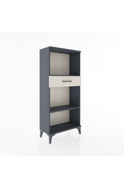 Hyperion Dolap 2 Raflı Tek Çekmeceli 60x44x134 Antrasit-Aytaşı