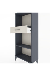 Hyperion Dolap 2 Raflı Tek Çekmeceli 60x44x134 Antrasit-Aytaşı