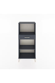 Hyperion Dolap 2 Raflı Tek Çekmeceli 60x44x134 Antrasit-Antrasit