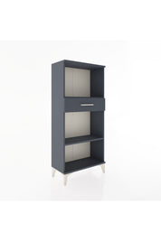 Hyperion Dolap 2 Raflı Tek Çekmeceli 60x44x134 Antrasit-Antrasit