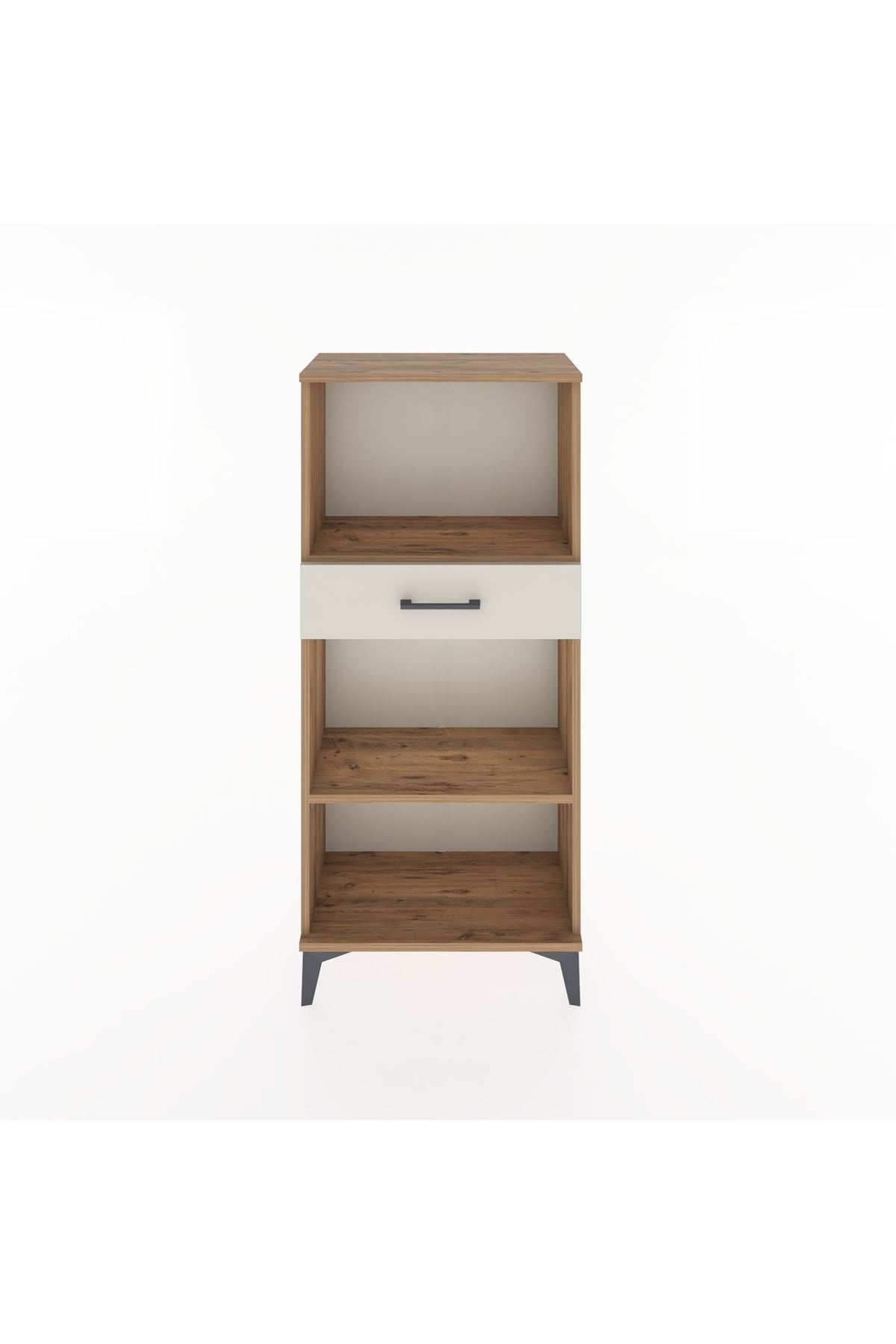 Hyperion Dolap 2 Raflı Tek Çekmeceli 60x44x134 Çam-Aytaşı