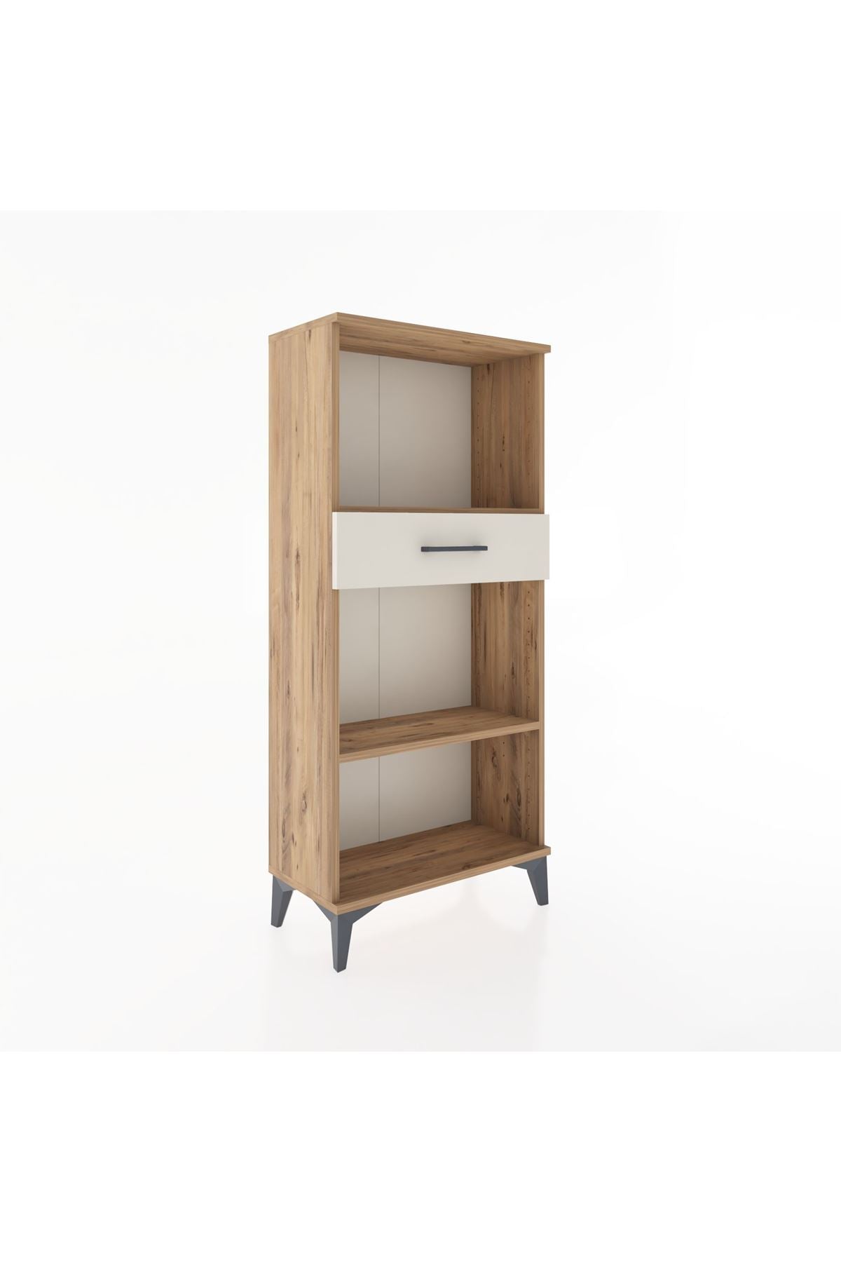 Hyperion Dolap 2 Raflı Tek Çekmeceli 60x44x134 Çam-Aytaşı