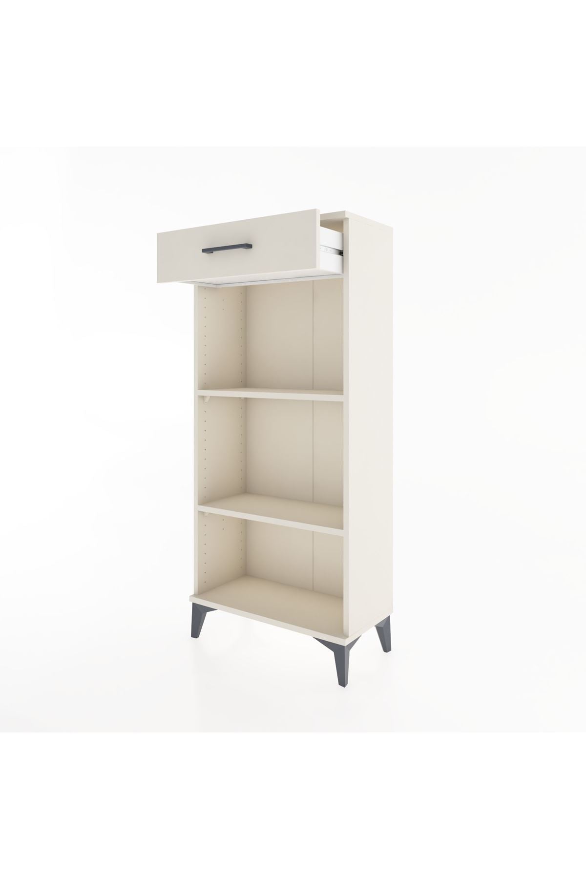 Hyperion Dolap 2 Raflı Tek Çekmeceli 60x44x134 Aytaşı-Aytaşı