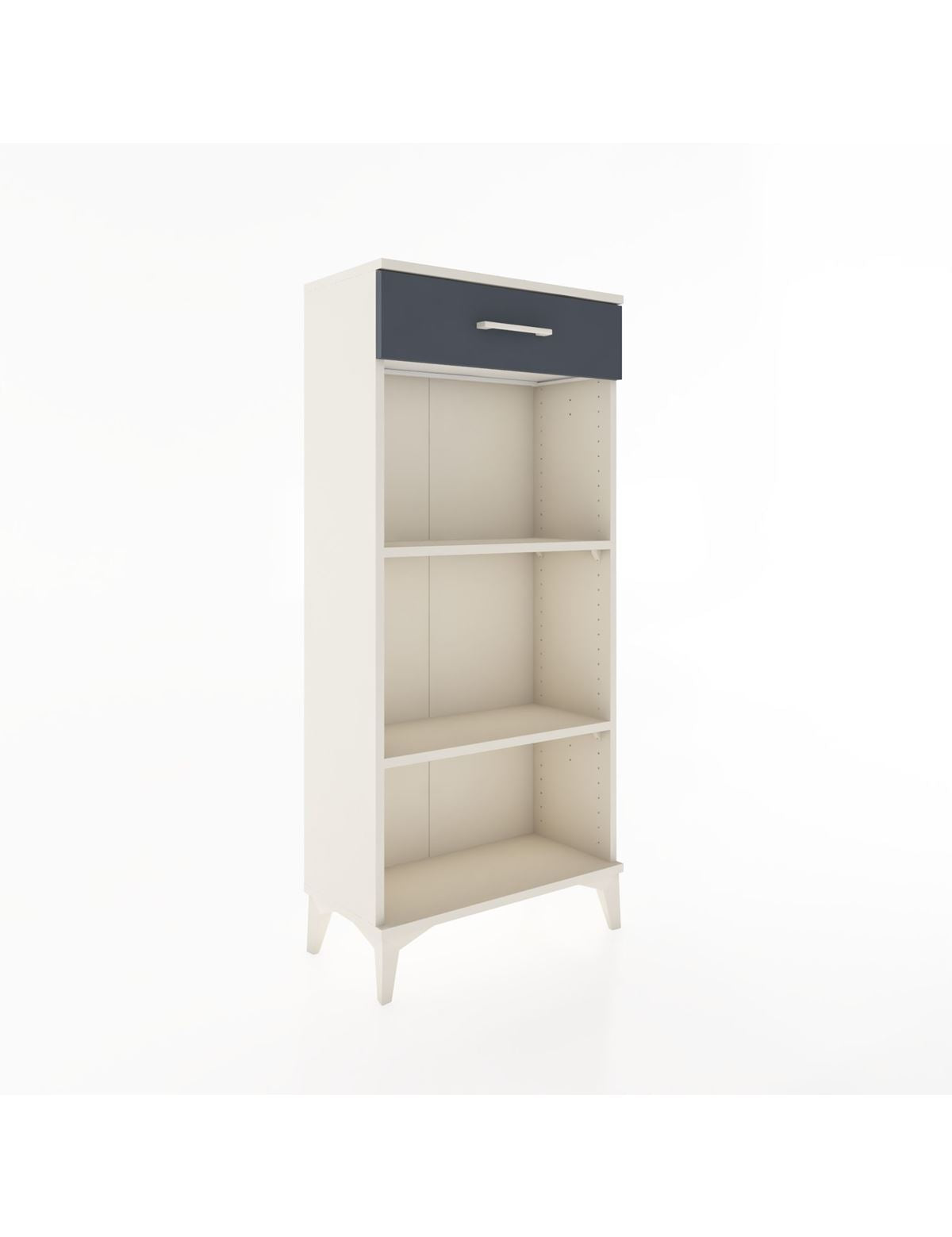 Hyperion Dolap 2 Raflı Tek Çekmeceli 60x44x134 Aytaşı-Antrasit